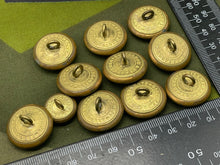 Load image into Gallery viewer, Original British Army Kings Crown Royal Engineer's Tunic Buttons - The Militaria Shop
