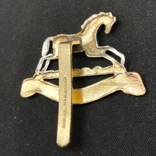 Load image into Gallery viewer, Genuine British Army Cap Badge - Queen's Own Hussars - The Militaria Shop