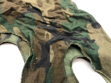 Load image into Gallery viewer, Original US Army Vietnam War Era M1 Camo Helmet Cover - Local Find - Combat Worn - The Militaria Shop