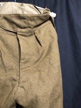 Load image into Gallery viewer, Original British Army Man's No.2 Dress Trousers - Size 30 - A/78 - 34" Chest - The Militaria Shop