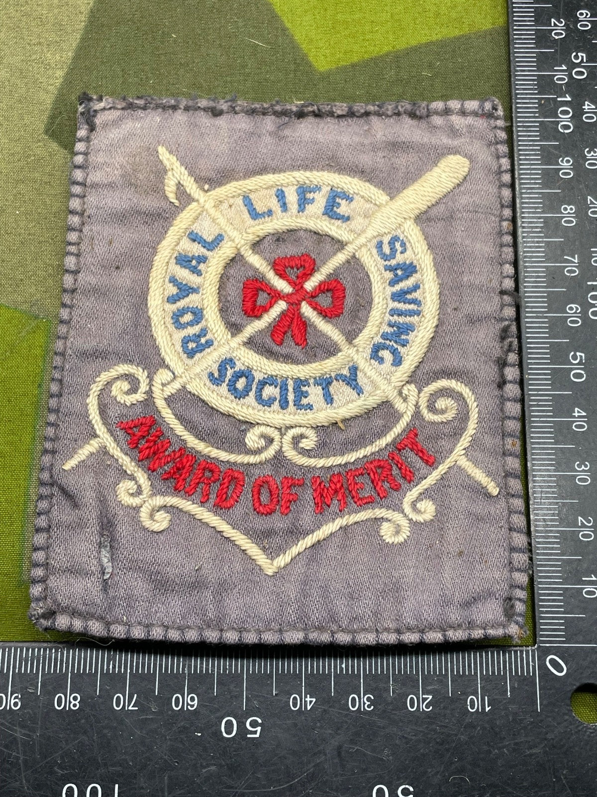 Original British Royal Life Saving Society Award of Merit Badge - The Militaria Shop