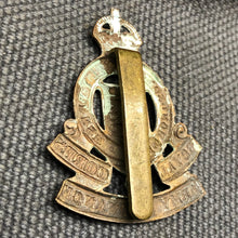 Load image into Gallery viewer, Original WW2 British Army Cap Badge - Royal Army Ordnance Corps - The Militaria Shop