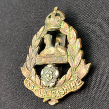 Load image into Gallery viewer, Genuine British Army Cap Badge - East Lancashire Regiment - The Militaria Shop