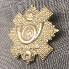 Load image into Gallery viewer, Original WW2 British Army Cap Badge - Highland Light Infantry - The Militaria Shop
