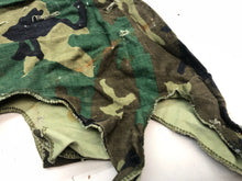 Load image into Gallery viewer, Original US Army Vietnam War Era M1 Camo Helmet Cover - Local Find - Combat Worn - The Militaria Shop