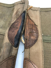 Load image into Gallery viewer, Original WW2 British Army 37 Pattern Despatch Riders High Sided Spats 1943 Dated - The Militaria Shop