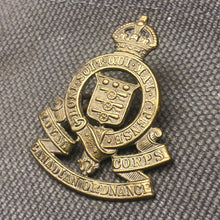 Load image into Gallery viewer, Original WW2 British Army Cap Badge - Royal Army Ordnance Corps RAOC - The Militaria Shop
