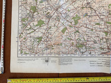Load image into Gallery viewer, Original WW2 British Army GSGS Map of Scotland - Forfar & Dundee - The Militaria Shop