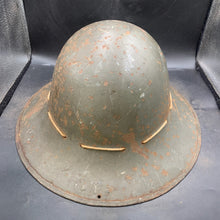 Load image into Gallery viewer, Original WW2 British Home Front Civil Defence Zuckerman Helmet - 1941 Dated - The Militaria Shop