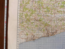 Load image into Gallery viewer, Original WW2 British Army GSGS OS Map of Great Britain - Hastings - The Militaria Shop