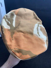 Load image into Gallery viewer, Genuine Omani Oman Desert Camouflage Peaked Cap & Ear Flaps - Size 6 1/2 / 52cm - The Militaria Shop