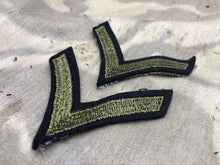 Load image into Gallery viewer, Original US Army WW2/Vietnam War Army Chevron Stripes - Private First Class PFC - The Militaria Shop
