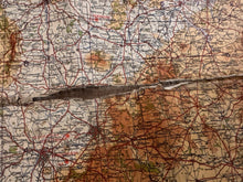 Load image into Gallery viewer, Original WW2 British Army RAF Navy Base Map of England - The Midlands Birmingham - The Militaria Shop