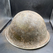 Load image into Gallery viewer, Original WW2 British/Canadian Army Mk3 Turtle Combat Helmet - The Militaria Shop
