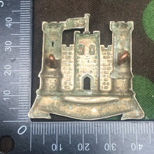 Load image into Gallery viewer, Original WW2 British Army Cap Badge - 6th Inniskilling Dragoons - The Militaria Shop