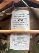 Load image into Gallery viewer, Genuine British Army MTP Camouflaged Smock Combat Windproof -Size 190/96 - The Militaria Shop