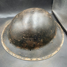 Load image into Gallery viewer, Original British Army WW2 Combat Steel Helmet - The Militaria Shop