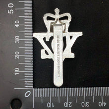 Load image into Gallery viewer, Original British Staybrite Army Cap - 5th Royal Inniskilling Dragoon Guards - The Militaria Shop