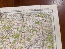 Load image into Gallery viewer, Original WW2 British Army GSGS OS Map of England - Winchester - The Militaria Shop