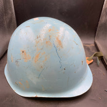 Load image into Gallery viewer, Original Cold War era Czech Army VZ 53-80 Type United Nations UN Blue Helmet - The Militaria Shop