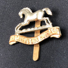 Load image into Gallery viewer, Genuine British Army The Queen's Own Hussars Cap Badge - The Militaria Shop