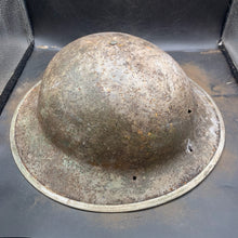 Load image into Gallery viewer, Original WW2 British Army Mk2 "Brodie" Combat Helmet - The Militaria Shop
