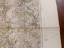 Load image into Gallery viewer, Original WW2 British Army GSGS OS Map of England - Buxton & Matlock - The Militaria Shop