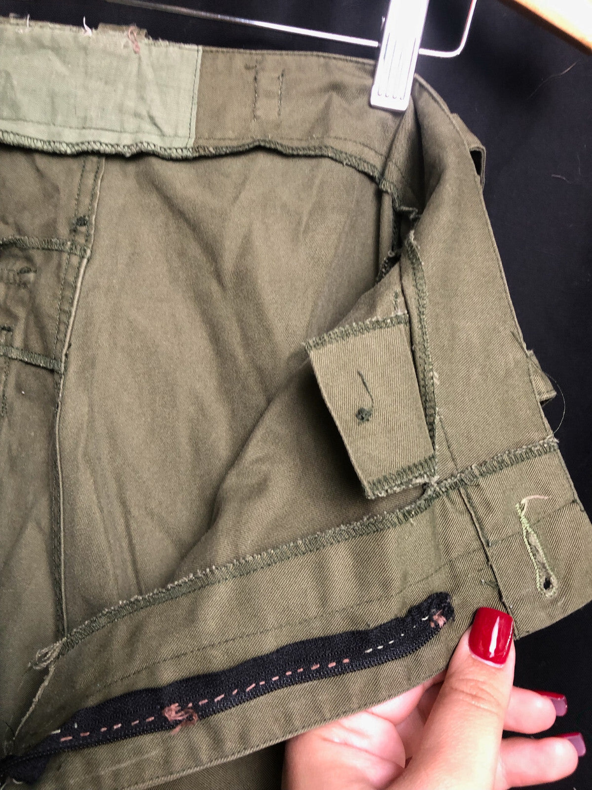 British Army OD Green Lightweight Combat Trousers - Size 28" Waist - The Militaria Shop