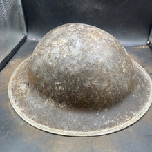 Load image into Gallery viewer, Original WW2 British Army Mk2 "Brodie" Combat Helmet - The Militaria Shop