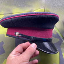 Load image into Gallery viewer, Original British Army - Royal Army Medical Corps Peaked Cap - Size 56cm - The Militaria Shop