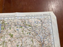 Charger l'image dans la galerie, Original WW2 British Army GSGS Os Map of Great Britain - Windermere & Ulverston - The Militaria Shop