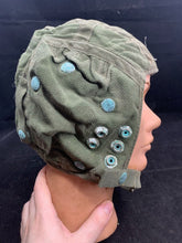 Load image into Gallery viewer, Original Royal Air Force RAF Cold War Period G Type Green Jet Flying Helmet 22C - The Militaria Shop