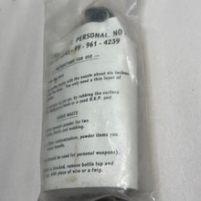 Load image into Gallery viewer, British Army Issue NBC Decontamination Powder Kit Personal No.2 Mk.1 - NEW - The Militaria Shop
