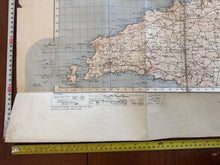 Lade das Bild in den Galerie-Viewer, Original WW2 British Army OS Map of Great Britain - St David's & Cardigan - The Militaria Shop
