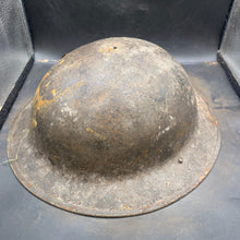 Load image into Gallery viewer, Original WW2 British Army Mk2 "Brodie" Combat Helmet - The Militaria Shop