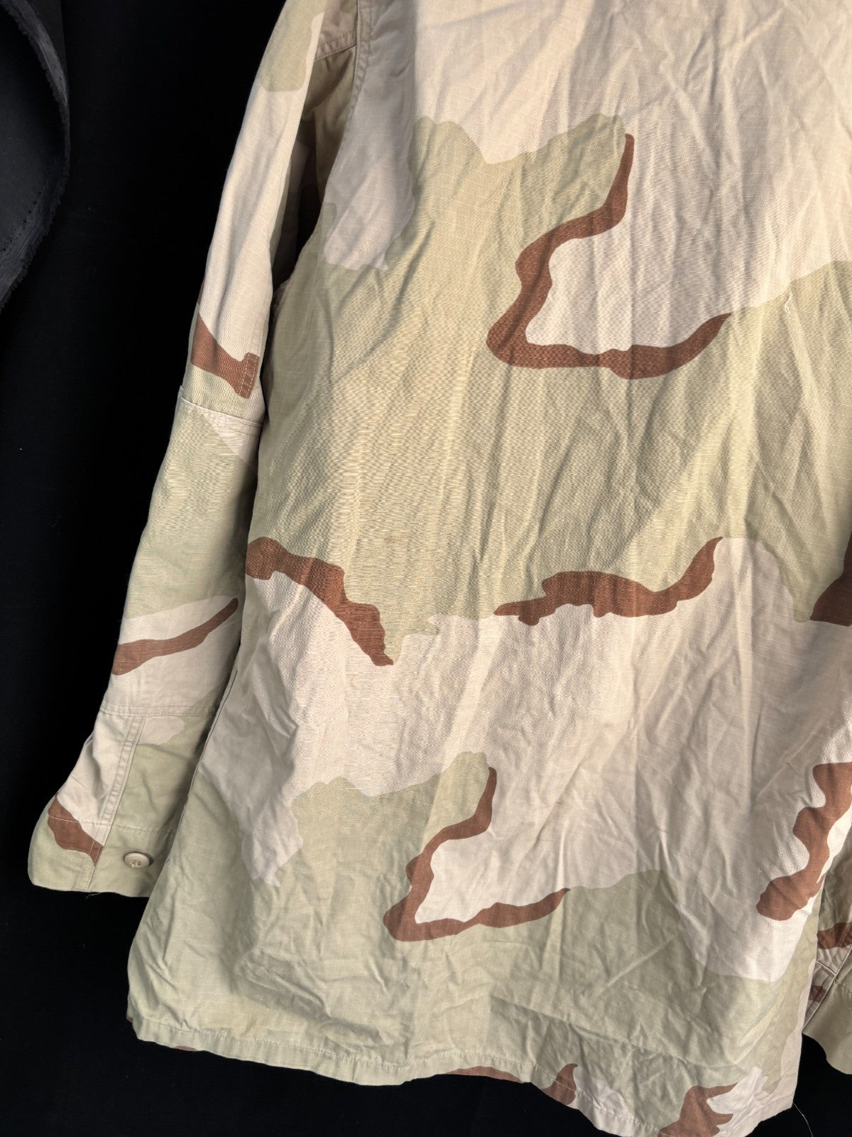 Gulf War US Army DCU Camouflaged Combat Field Coat/Jacket - Large/X-Long - The Militaria Shop