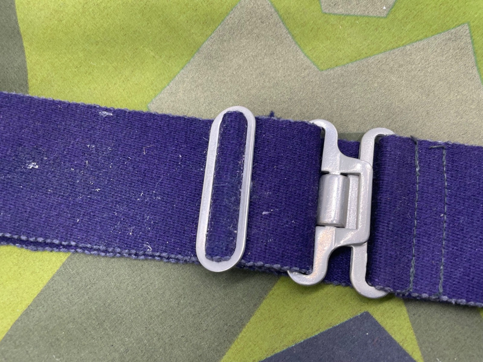 Original WW2 Onwards British Royal Navy Sailor's Stable Belt - 34" Waist - The Militaria Shop