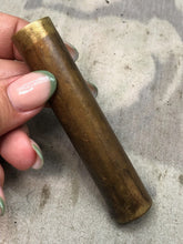 Load image into Gallery viewer, Original WW1 British Army SMLE Enfield Brass Oil Bottle - EFD Marked - The Militaria Shop