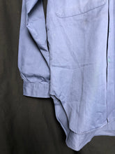 Lade das Bild in den Galerie-Viewer, Genuine British Royal Air Force / Navy / Army Blue Working Shirt - 38" Chest - The Militaria Shop