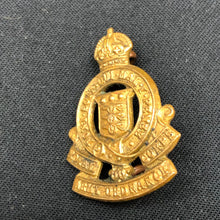 Load image into Gallery viewer, Original WW2 British Army Royal Army Ordnance Corps RAOC Collar Badge - The Militaria Shop