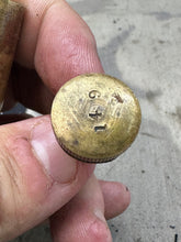 Load image into Gallery viewer, Original WW2 British Army SMLE Enfield Brass Oil Bottle - EFD - 149 - The Militaria Shop