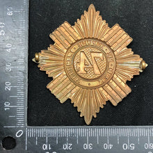 Load image into Gallery viewer, British Army Brass Cap Badge - 74th Highland Light Infantry - The Militaria Shop