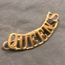 Lade das Bild in den Galerie-Viewer, Original WW1 British Army Norfolk Regiment Brass Shoulder Title - The Militaria Shop