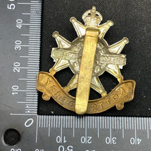 Load image into Gallery viewer, Original WW2 British Army Cap Badge - Sherwood Foresters - The Militaria Shop
