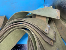 Charger l'image dans la galerie, Original WW1 British Army 1908 Pattern Webbing Shoulder Strap - 46" Long - The Militaria Shop