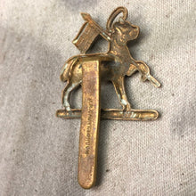 Load image into Gallery viewer, Original British Army Queen's Royal Regiment (West Surrey) Cap Badge - The Militaria Shop