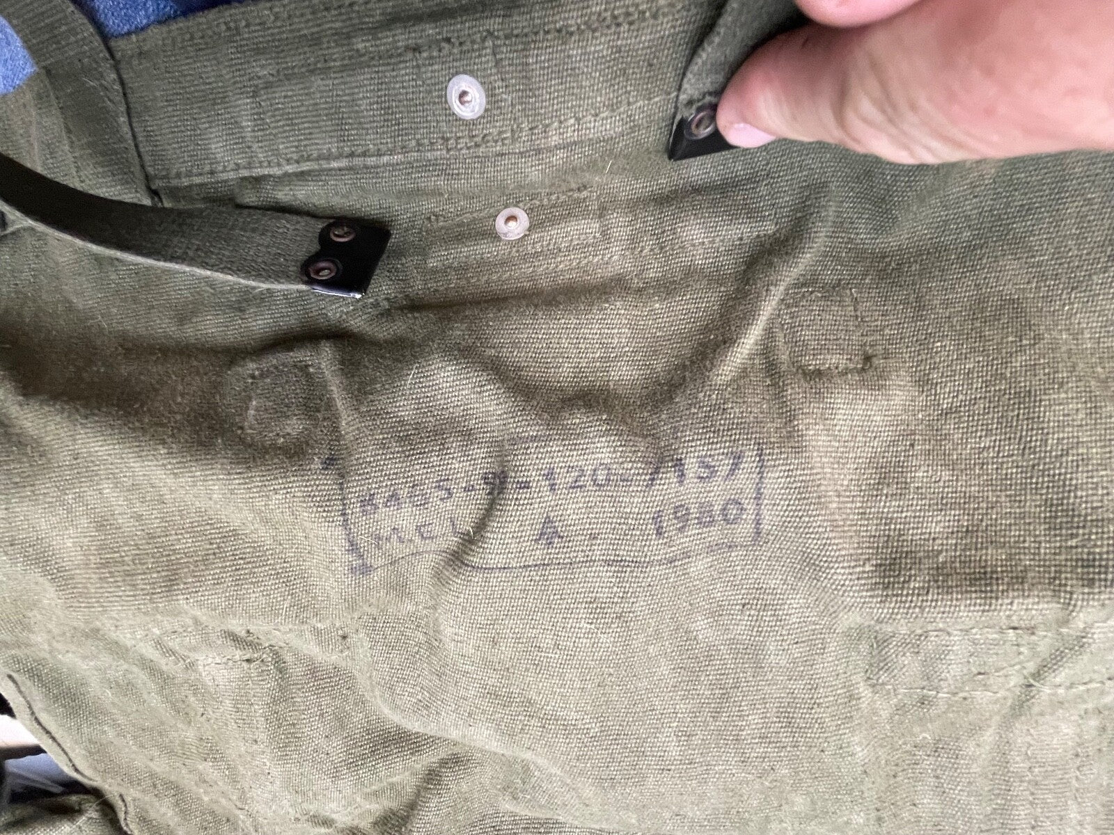 Original British Army 58 Pattern Webbing Large Pack - The Militaria Shop