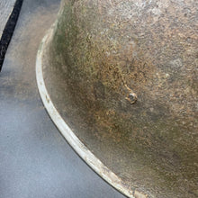 Load image into Gallery viewer, Original WW2 British/Canadian Army Mk3 "Turtle" Combat Helmet - The Militaria Shop