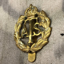 Load image into Gallery viewer, Original WW2 British Army Auxiliary Territorial Service ATS Cap Badge - The Militaria Shop