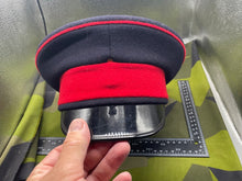 Charger l'image dans la galerie, Genuine British Army Adjutant General's Corps Peaked Dress Cap - Size 55cm - The Militaria Shop
